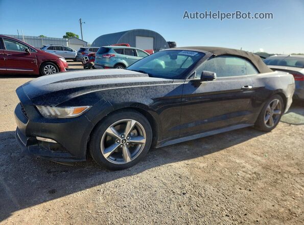 1FATP8EM2G5281949 2016 FORD MUSTANG Black Przód lewy