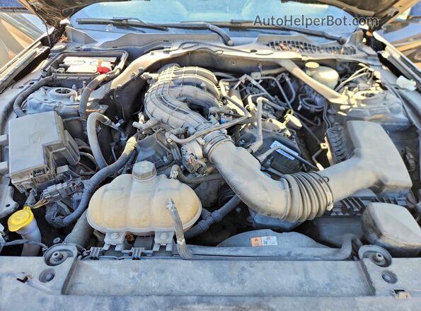 1FATP8EM2G5281949 2016 FORD MUSTANG Black Widok wnętrza z tyłu