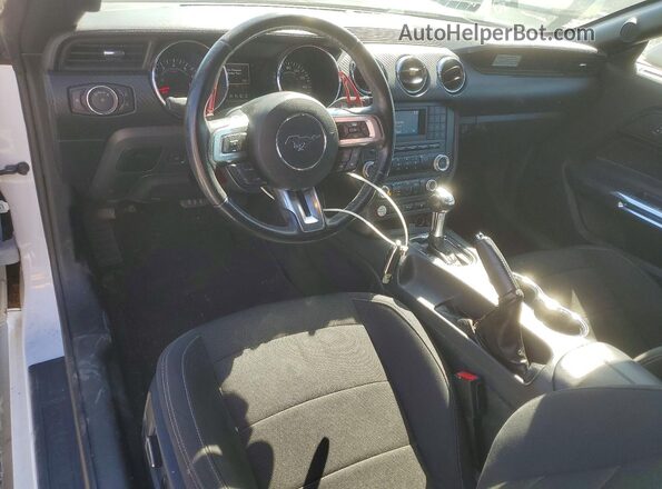 1FATP8EM4G5291494 2016 FORD MUSTANG White Առջևի վահանակի տեսք