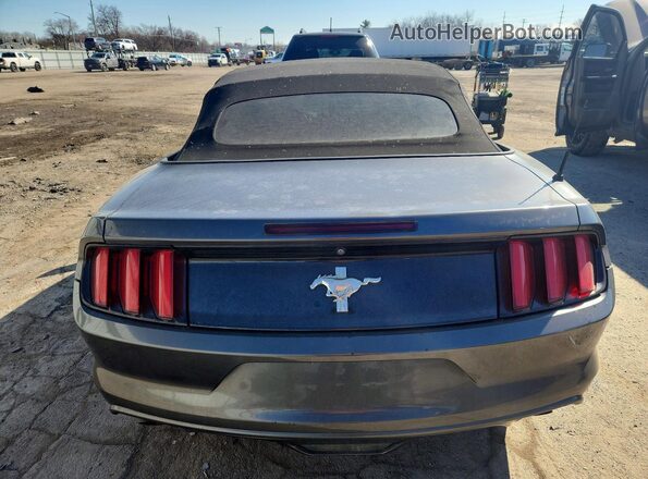 1FATP8EM6G5304195 2016 FORD MUSTANG Gray Widok z tyłu