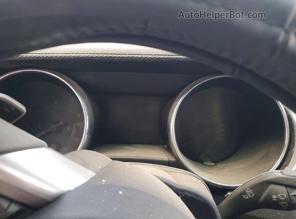 1FATP8EMXH5247808 2017 FORD MUSTANG Black Widok zestawu wskaźników