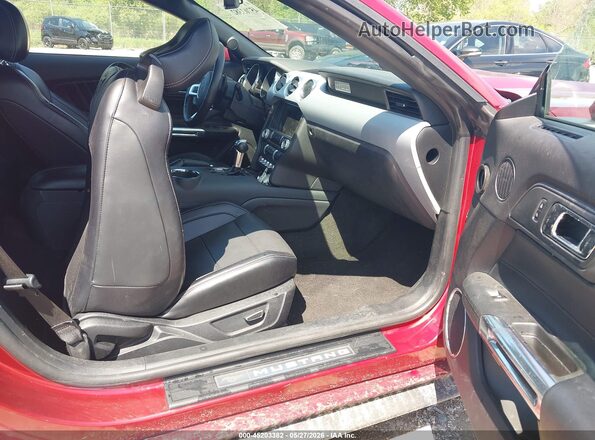 1FATP8FF2G5238664 2016 FORD MUSTANG Темно-бордовый Вид салона спереди