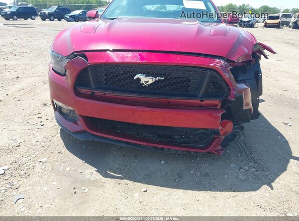 1FATP8FF2G5238664 2016 FORD MUSTANG Темно-бордовый Вид спереди