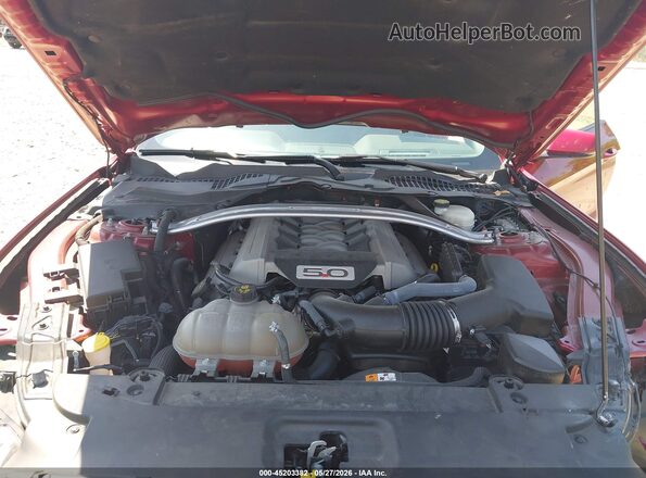 1FATP8FF2G5238664 2016 FORD MUSTANG Темно-бордовый Вид сзади