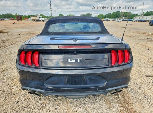 1FATP8FF3J5101501 2018 FORD MUSTANG Black Widok z tyłu