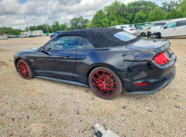 1FATP8FF3J5101501 2018 FORD MUSTANG Black Tył lewy
