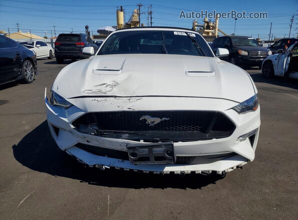 1FATP8FF3L5118561 2020 FORD MUSTANG White Vista frontal