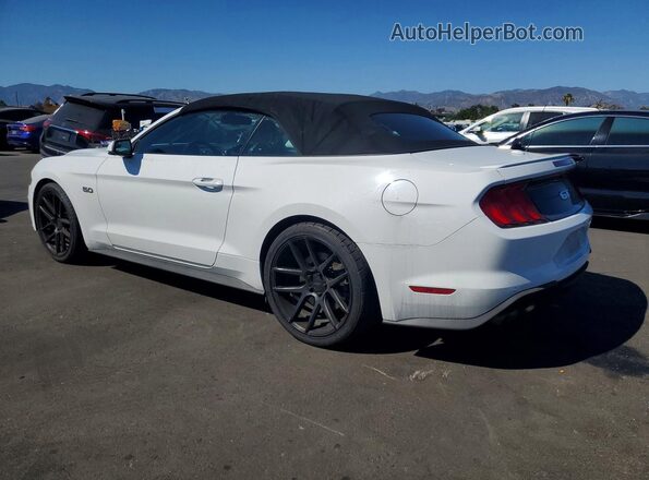 1FATP8FF3L5118561 2020 FORD MUSTANG White Trasero izquierdo