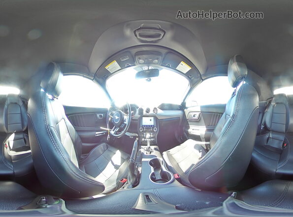 1FATP8FF3L5118561 2020 FORD MUSTANG White Vista de la etiqueta del VIN