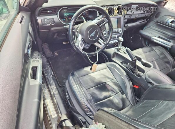 1FATP8FFXK5171580 2019 FORD MUSTANG Black Vista del salpicadero