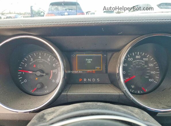 1FATP8UH0G5226663 2016 FORD MUSTANG Белый Вид щитка приборов