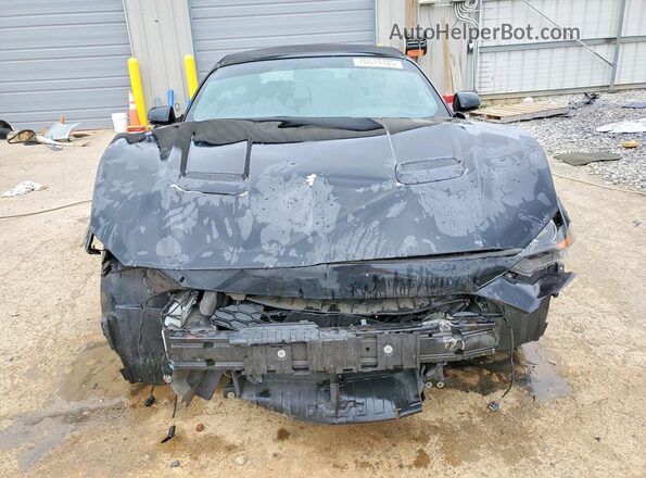 1FATP8UH0J5111231 2018 FORD MUSTANG Black Widok z przodu