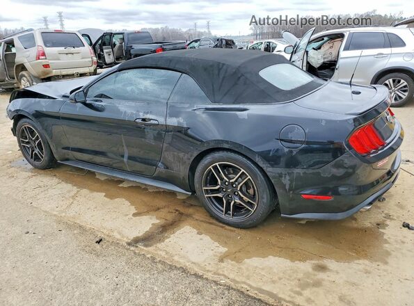 1FATP8UH0J5111231 2018 FORD MUSTANG Black Tył lewy