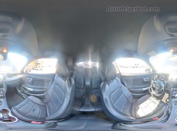 1FATP8UH0N5105712 2022 FORD MUSTANG Black Widok naklejki z numerem VIN
