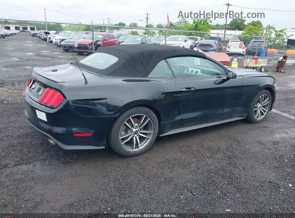 1FATP8UH1G5316159 2016 FORD MUSTANG Черный Задняя правая четверть