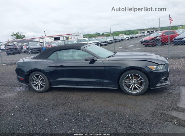 1FATP8UH1G5316159 2016 FORD MUSTANG Черный Вид задней части салона