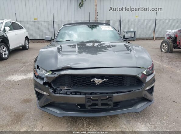 1FATP8UH2L5134464 2020 FORD MUSTANG Gray Widok z przodu
