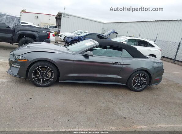 1FATP8UH2L5134464 2020 FORD MUSTANG Gray Widok wnętrza 360 stopni