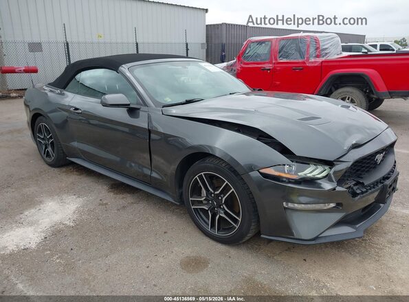 1FATP8UH2L5134464 2020 FORD MUSTANG Gray 
