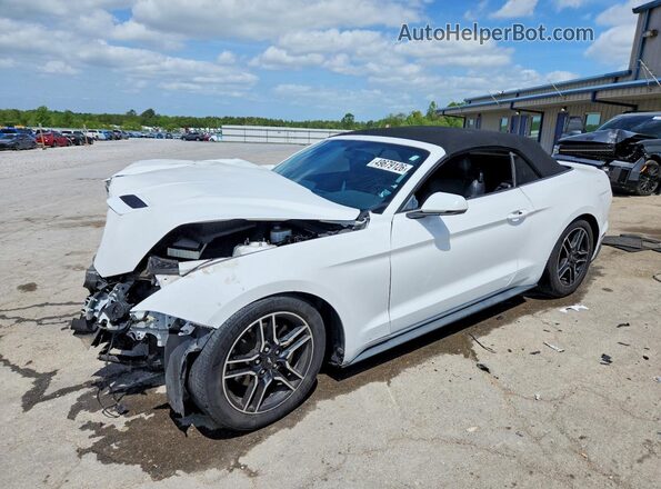 1FATP8UH2L5139549 2020 FORD MUSTANG White Przód lewy