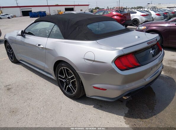 1FATP8UH3L5125465 2020 FORD MUSTANG Silver Rear left