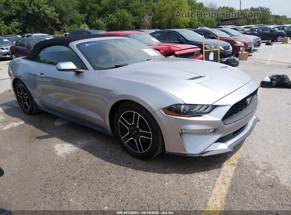 1FATP8UH3L5125465 2020 FORD MUSTANG Silver Front right