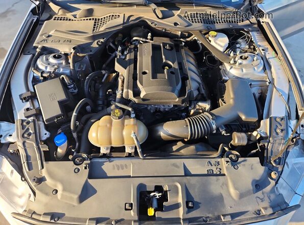 1FATP8UH3M5108165 2021 FORD MUSTANG Silver Սալոնի հետևի տեսք