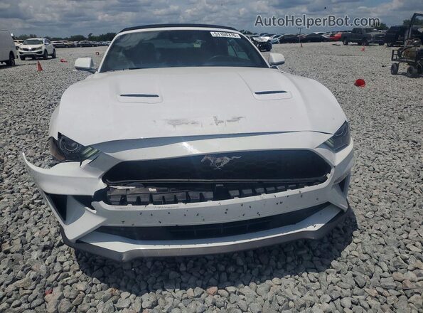 1FATP8UH4P5105697 2023 FORD MUSTANG Белый Вид спереди