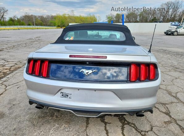 1FATP8UH5G5243040 2016 FORD MUSTANG Silver Widok z tyłu