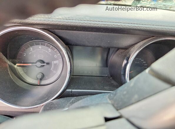 1FATP8UH5G5243040 2016 FORD MUSTANG Silver Widok zestawu wskaźników