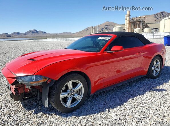 1FATP8UH5K5159065 2019 FORD MUSTANG Красный Передняя левая четверть