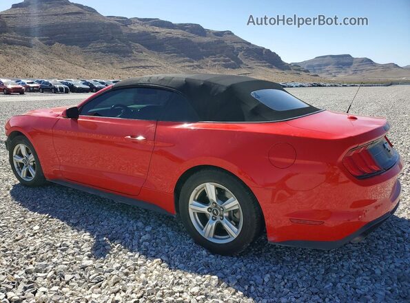 1FATP8UH5K5159065 2019 FORD MUSTANG Красный Задняя левая четверть