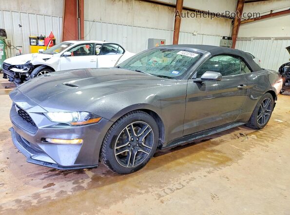 1FATP8UH5K5159146 2019 FORD MUSTANG Charcoal Przód lewy