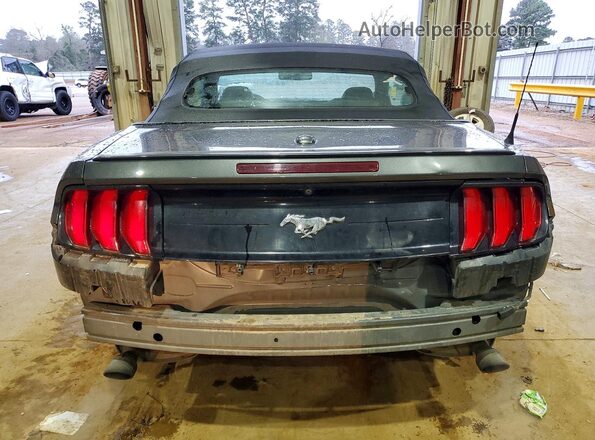 1FATP8UH5K5159146 2019 FORD MUSTANG Charcoal Widok z tyłu