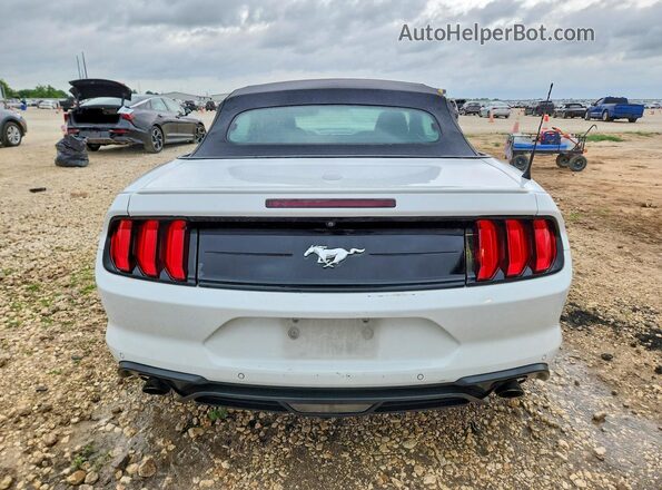 1FATP8UH5P5110858 2023 FORD MUSTANG Белый Вид сзади