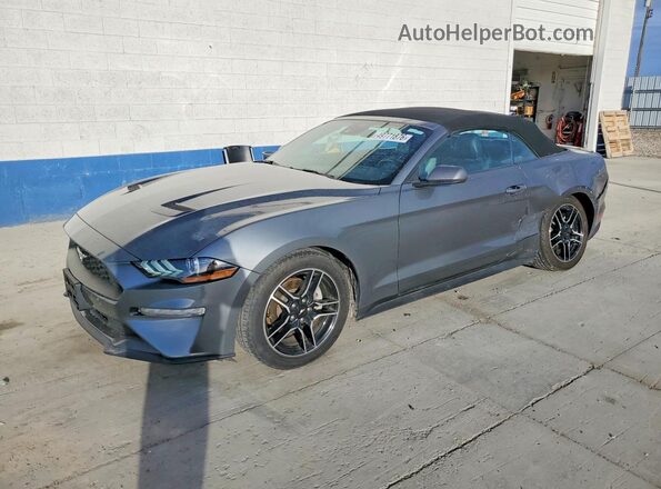 1FATP8UH7P5111669 2023 FORD MUSTANG Серый Передняя левая четверть