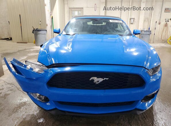1FATP8UH8H5228341 2017 FORD MUSTANG Blue Դիմացի տեսք
