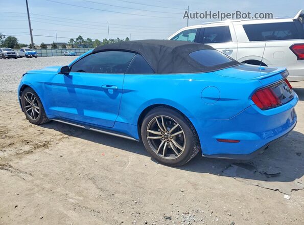 1FATP8UH9H5278293 2017 FORD MUSTANG Синий Задняя левая четверть