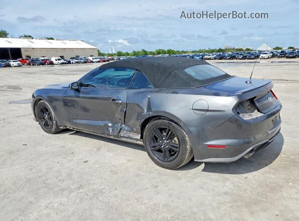 1FATP8UHXK5170059 2019 FORD MUSTANG Угольный Задняя левая четверть