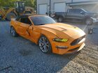 2019 Ford Mustang Orange vin: 1FATP8UHXK5194135