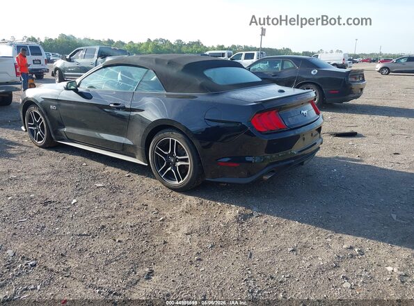 1FATP8UHXM5120149 2021 FORD MUSTANG Черный Задняя левая четверть