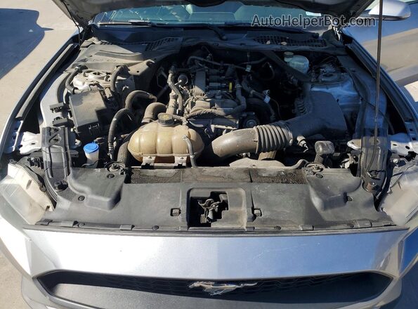 1FATP8UHXM5122516 2021 FORD MUSTANG Серый Вид задней части салона