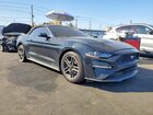 2021 Ford Mustang Черный vin: 1FATP8UHXM5123777