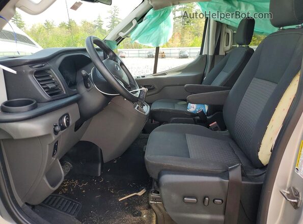 1FBAX2C84NKA19728 2022 FORD TRANSIT Silver Front interior view