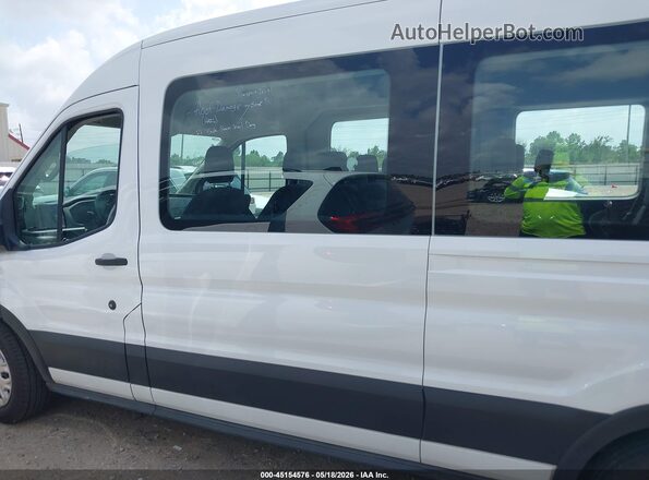 1FBAX2C85PKB41372 2023 FORD TRANSIT-350 White Vista interior de 360 grados