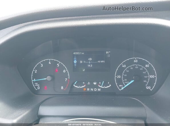 1FBAX2C85PKB41372 2023 FORD TRANSIT-350 White Vista de los asientos traseros