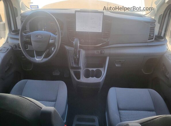 1FBAX2C89TKA05675 2026 FORD TRANSIT White Vista del cuadro de instrumentos