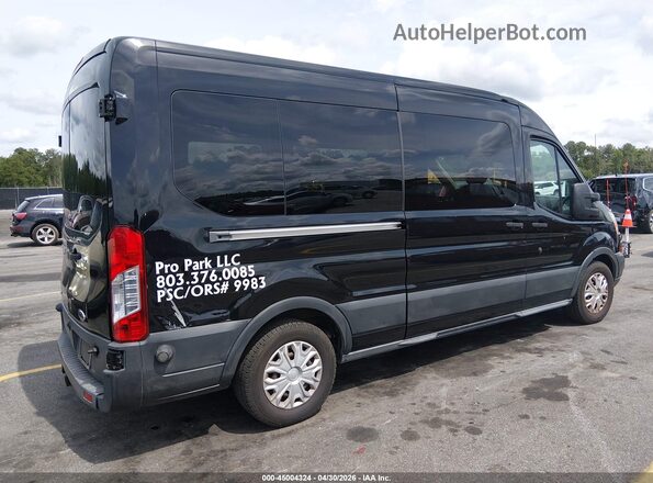 1FBAX2CG3GKA11081 2016 FORD TRANSIT-350 Black Tył prawy