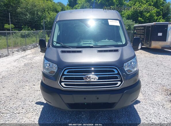 1FBAX2CG8KKA77165 2019 FORD TRANSIT-350 Серый Вид щитка приборов