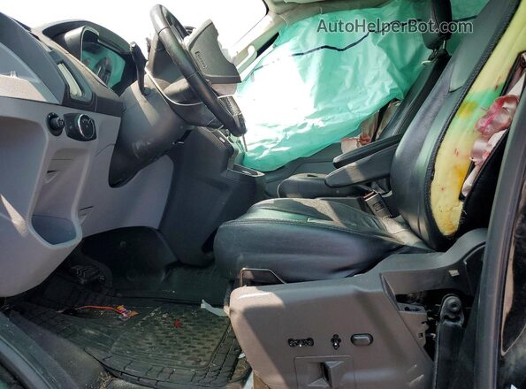 1FBAX2CGXHKA50302 2017 FORD TRANSIT Black Front interior view